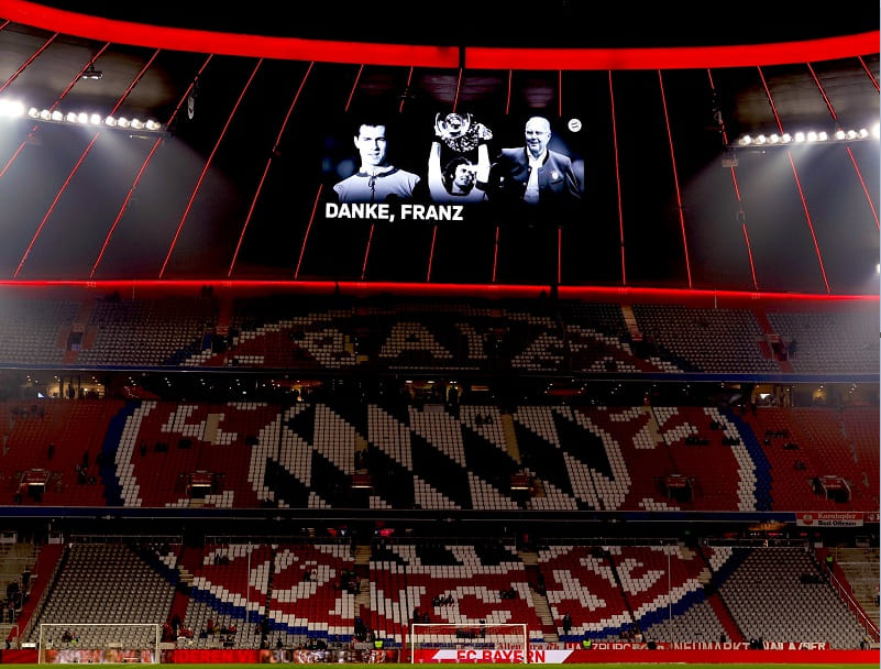 Bayern Munich tổ chức tưởng niệm Franz Beckenbauer