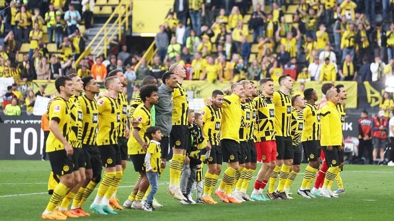 Đội bóng Dortmund đang vươn lên trong mùa giải lần này